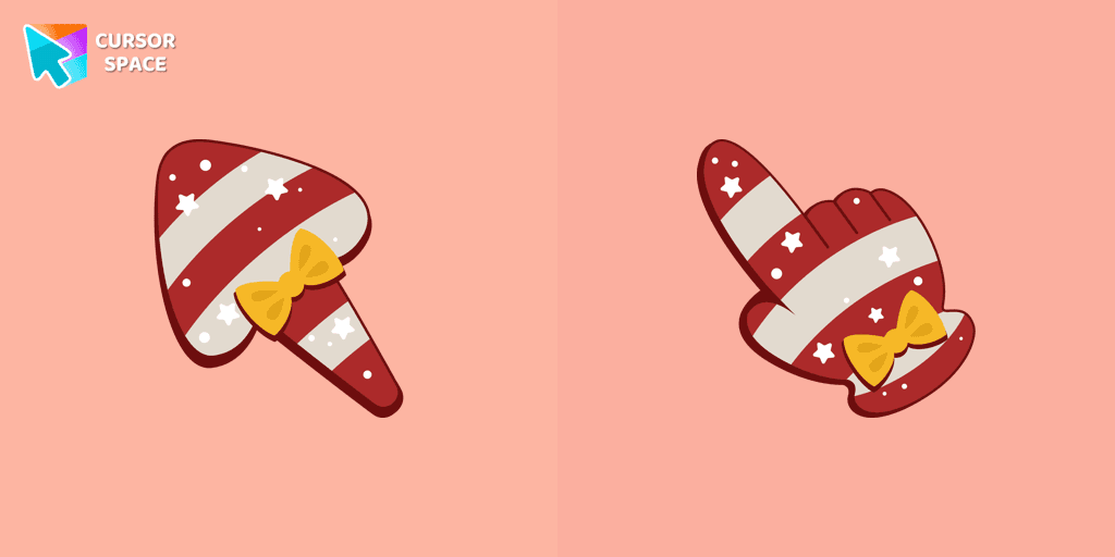 Candy Cane cursor cursor pack